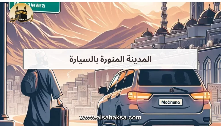 المدينة المنورة بالسيارة